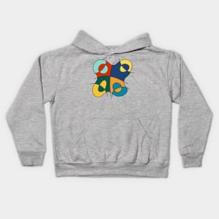 Surreal Amoeba #14 (Miro Inspired) Kids Hoodie